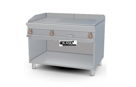 bep chien dien 1/3 ranh + 2/3 mat nuong ma crom min superchrome tren tu mo lotus ftlr-912ets hinh 2