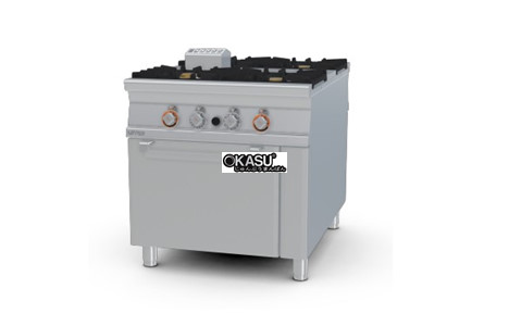 bep gas chuyen nghiep co lo nuong gas lotus cf4-118g hinh 2