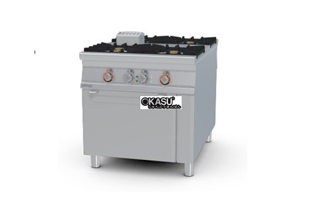 bep gas chuyen nghiep co lo nuong dien lotus cf4-118ge hinh 2