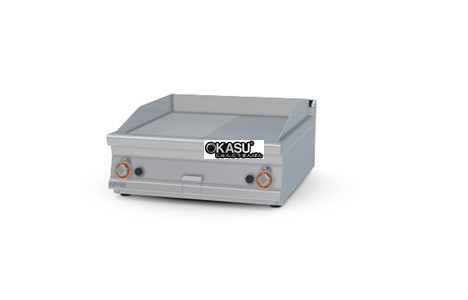 bep chien gas 1/2 ranh + 1/2 mat nuong ma crom min superchrome lotus ftlrt-98gs hinh 2