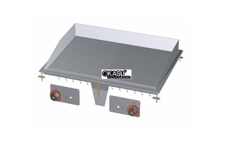 bep chien dien 1/2 ranh + 1/2 mat nuong ma crom min superchrome lotus ftlrd-68ets hinh 2