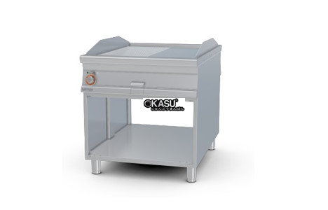 bep chien dien 1/2 ranh + 1/2 mat nuong ma crom min superchrome tren tu mo lotus ftlr-118ets hinh 2