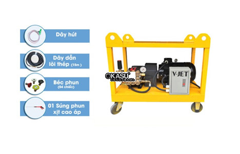 may xit rua xe cao ap chuyen dung v-jet 300/22 hinh 2