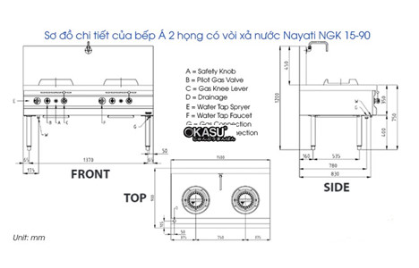 bep a 2 hong co voi xa nuoc nayati ngk 15-90 hinh 3