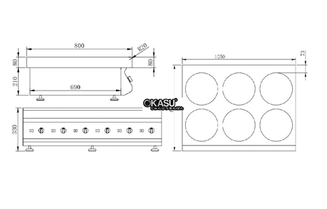 bep dien tu 6 dau dot de ban lestov lt-tb300vi-b135  hinh 5