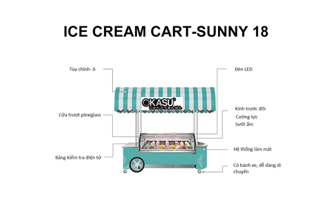 xe day ban kem ice cream cart sunny 18 hinh 3