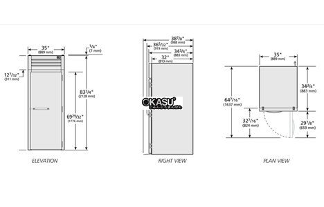 tu lanh cua xoay ran roll-in true stg1rri-1s hinh 2