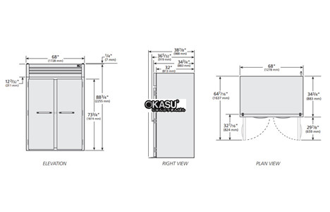 tu lanh cua ran roll-in true sta2rri89-2s hinh 2
