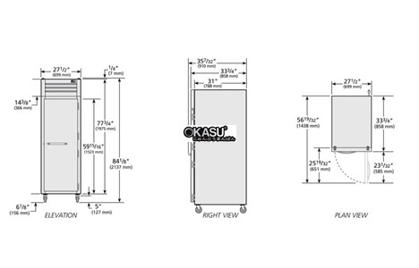 tu dong cua xoay ran reach-in true sta1f-1s-hc hinh 2