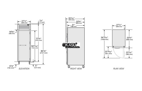 tu dong cua xoay ran reach-in true str1f-1s-hc hinh 2
