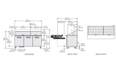 ban sandwich/salad cua dac mega-top true tssu-72-30m-b-st-hc hinh 2