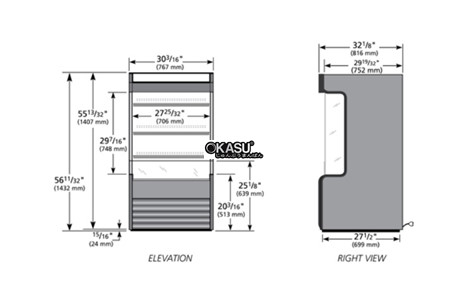 tu lanh mat kinh co den led true tac-14gs-ld hinh 2