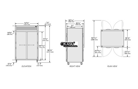 tu suoi am cua xoay mat truoc/sau chac chan pass-thru true stg2hpt-2s-2s hinh 2