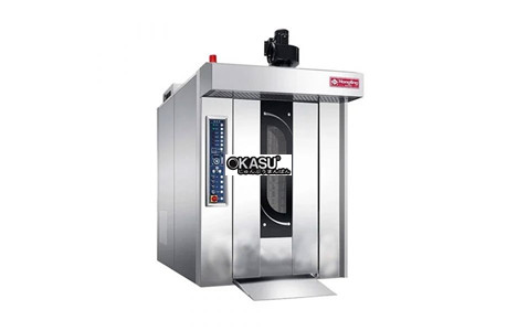 lo nuong banh hongling xoay dung dien 32 khay hongling hx-32d-01 hinh 2