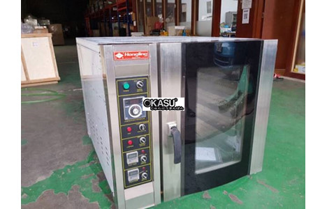 lo nuong doi luu 5 khay dung gas hongling rx-5q hinh 2