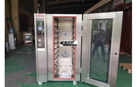 lo nuong doi luu 10 khay dung dien hongling rx-10d hinh 3