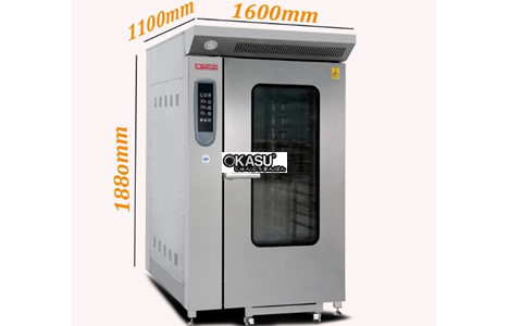 lo nuong doi luu 12 khay dung dien hongling rx-12dt hinh 2