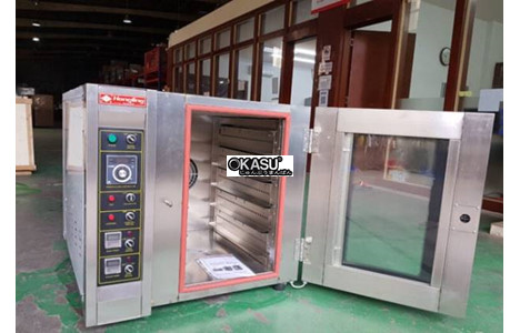 lo nuong doi luu 5 khay dung gas hongling rx-5q hinh 3