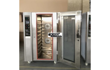 lo nuong doi luu 10 khay dung gas hongling rx-10q hinh 2