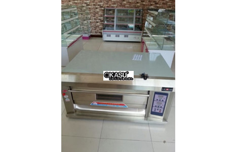 lo nuong 1 tang 2 khay dung dien hongling xyf-1hp-n hinh 2