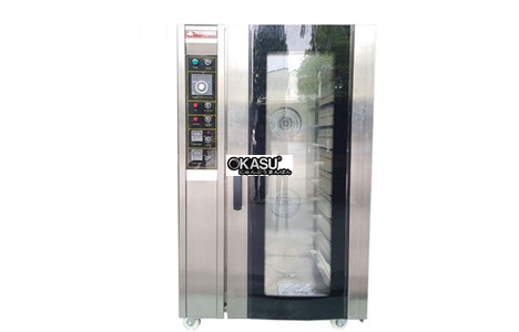 lo nuong doi luu 10 khay dung dien hongling rx-10d hinh 2