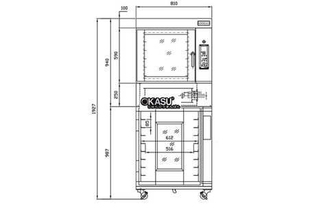 lo nuong banh ket hop tu u sinmag sm-705g+sm-716 hinh 2