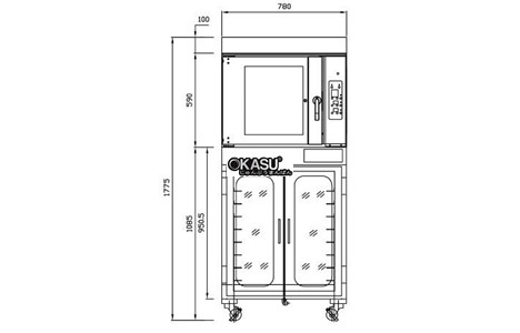 lo nuong banh ket hop tu u sinmag sm2-705e+sm-716f hinh 2