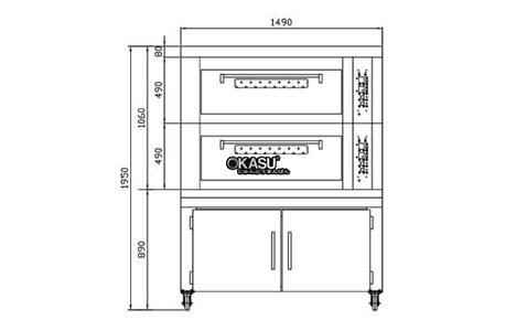 lo nuong ket hop tu u sinmag sm-802t+sm-15fg hinh 2