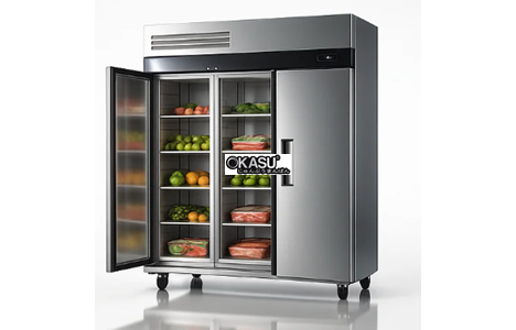 tu mat dung 3 canh inox turbo air kr65-3 hinh 2