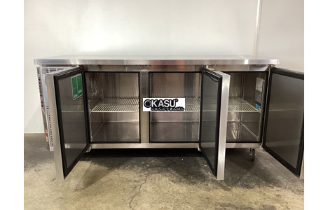 ban dong 3 canh inox turbo air kuf18-3  hinh 2