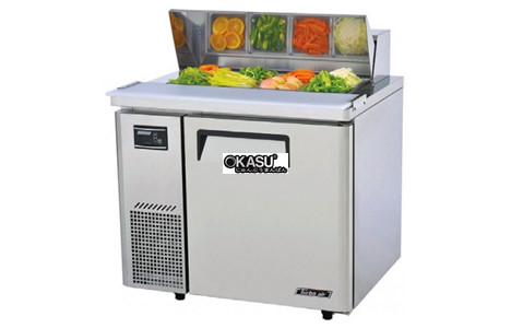 ban salad 1 canh inox turbo air khr9-1 hinh 2