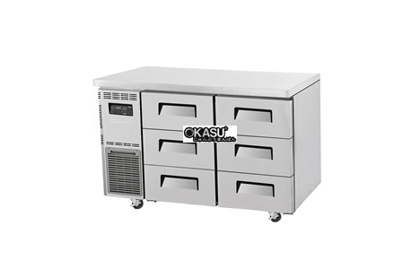 ban dong 6 ngan keo turbo air kuf12-3d-6 hinh 2