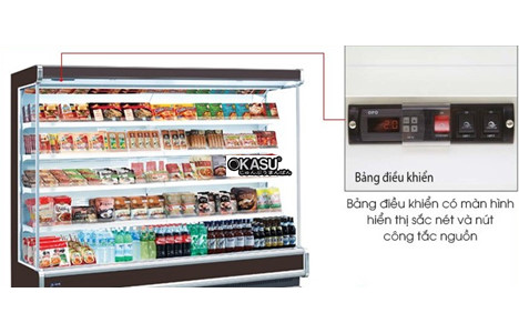 tu mat trung bay nhieu ngan dang mo opo smc5d2 hinh 3