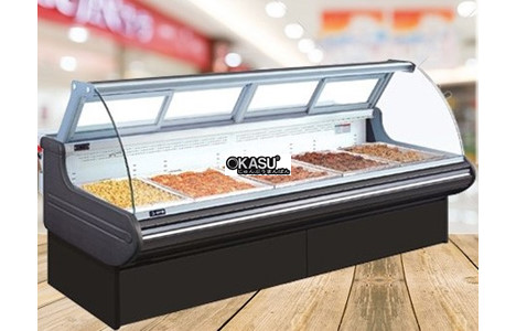 tu mat trung bay thit mat cong co dinh opo e0m1 hinh 2