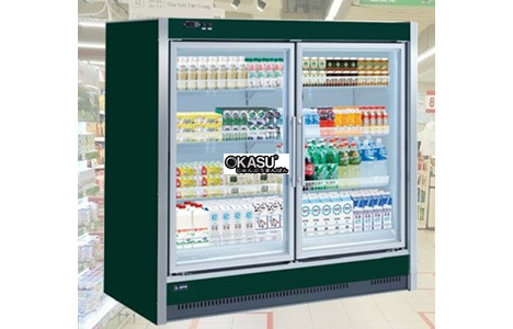 tu mat reach-in trung bay thuc uong opo smr4d2 hinh 2