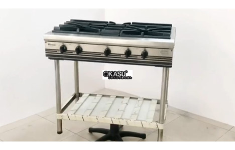 bep gas cong nghiep chan cao rinnai rsb-320l hinh 2