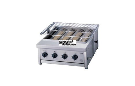 lo nuong gom rinnai rg-440f dung gas hinh 2