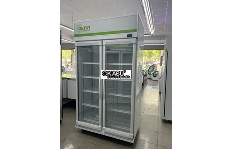  tu mat 2 canh okiwi nb-1250dt - 1018l hinh 2