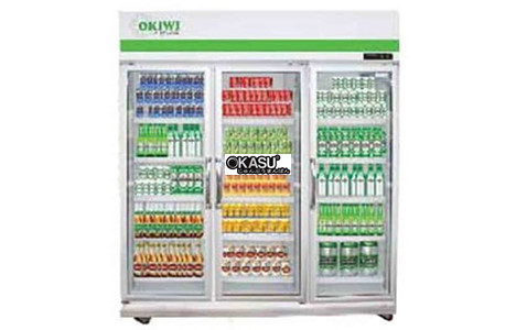 tu mat 3 canh okiwi nb-1600et - 1150l hinh 2