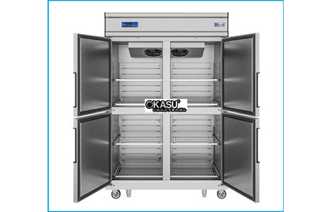 tu mat dung 4 canh inox okiwi mdq.4i1100 - 1100l hinh 3