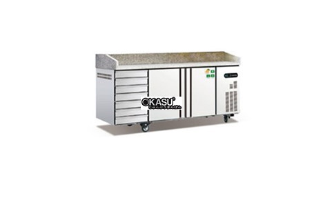  ban pizza 2 canh co ngan keo coolmes  awr2025d7pz hinh 2