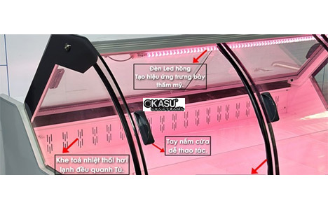 tu mat trung bay thit snow village quat lanh sc-1.6 ql - 1m6 hinh 3