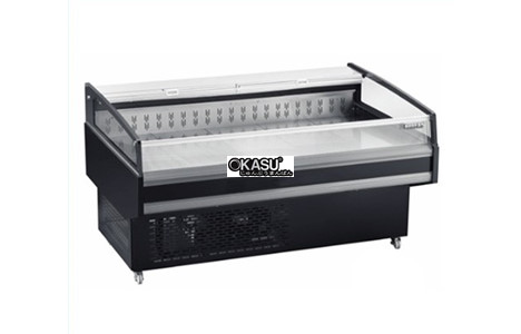 tu mat trung bay thuc pham man keo snow village xf-2.0 2m hinh 2