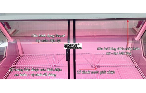 tu mat trung bay thit snow village coil sc-1.6 - 1m6 hinh 4