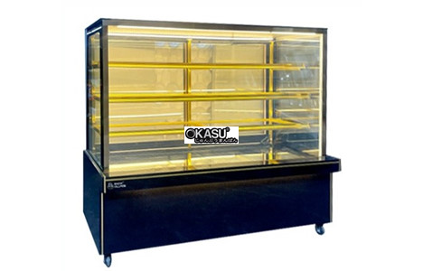 tu banh kem kinh vuong 4 tang snow village gb-500-4l.z4 1m8 hinh 2