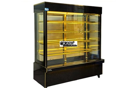 tu banh kem kinh vuong 5 tang dan lanh tren snow village gb-350-4l-z5 1m5 hinh 2