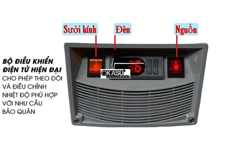 tu banh kem kinh vuong 5 tang snow village gb-300-4l.z5 1m2 hinh 3