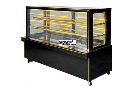 tu banh kem kinh vuong 3 tang snow village gb-500-4l.z 1m8 hinh 2