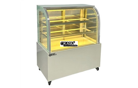 tu banh kem kinh cong 3 tang snow village gb-250-4l 0.9m hinh 3