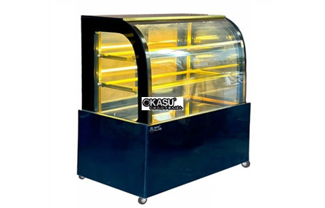 tu banh kem kinh cong 3 tang snow village gb-300-4l 1m2 hinh 2